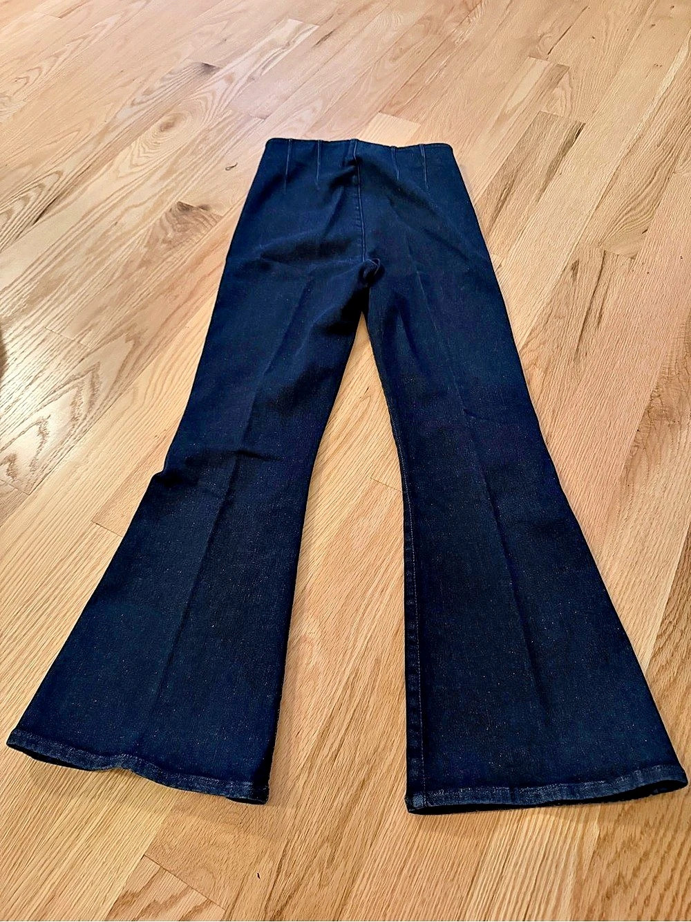 Veronica Beard Beverly Off-Duty Skinny Flare Jeans Black Skinny Flare Jeans Size